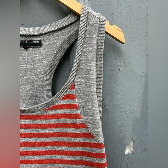 rag & bone striped tank, Large - Picture 7 of 9